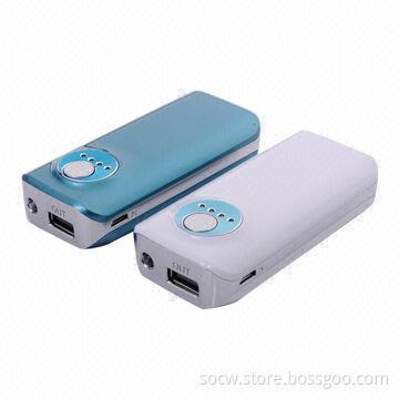 5,600mAh power bank with flashlight